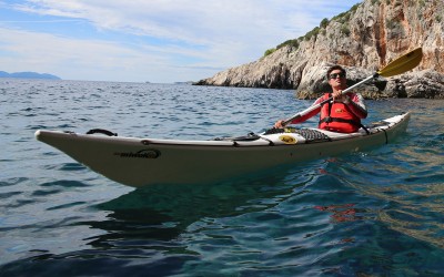 Kayakexpeditie op de Adriatische Zee