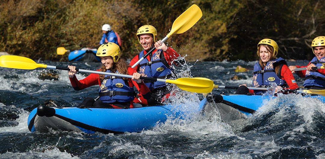 Kanu-Safari am Fluss Cetina