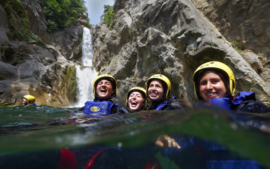 Canyoning am Fluss Cetina