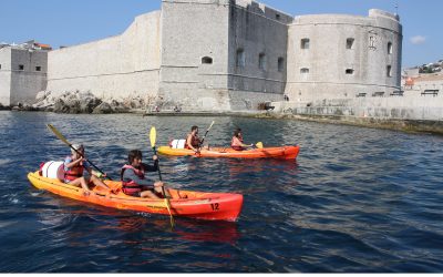 Zee kayakken Dubrovnik