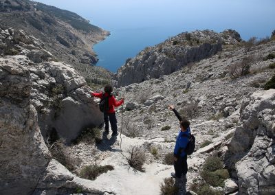 Amazing views on Dalmatian Inland hiking tour; Split Adventure