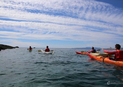 Adriatic sea kayaking expeditions from Split