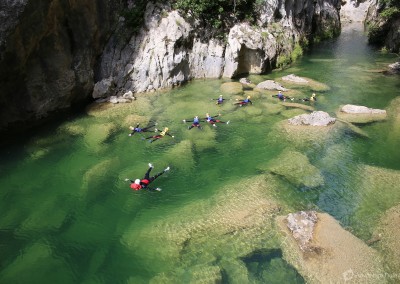 Canyoning on Cetina river with departure from Split