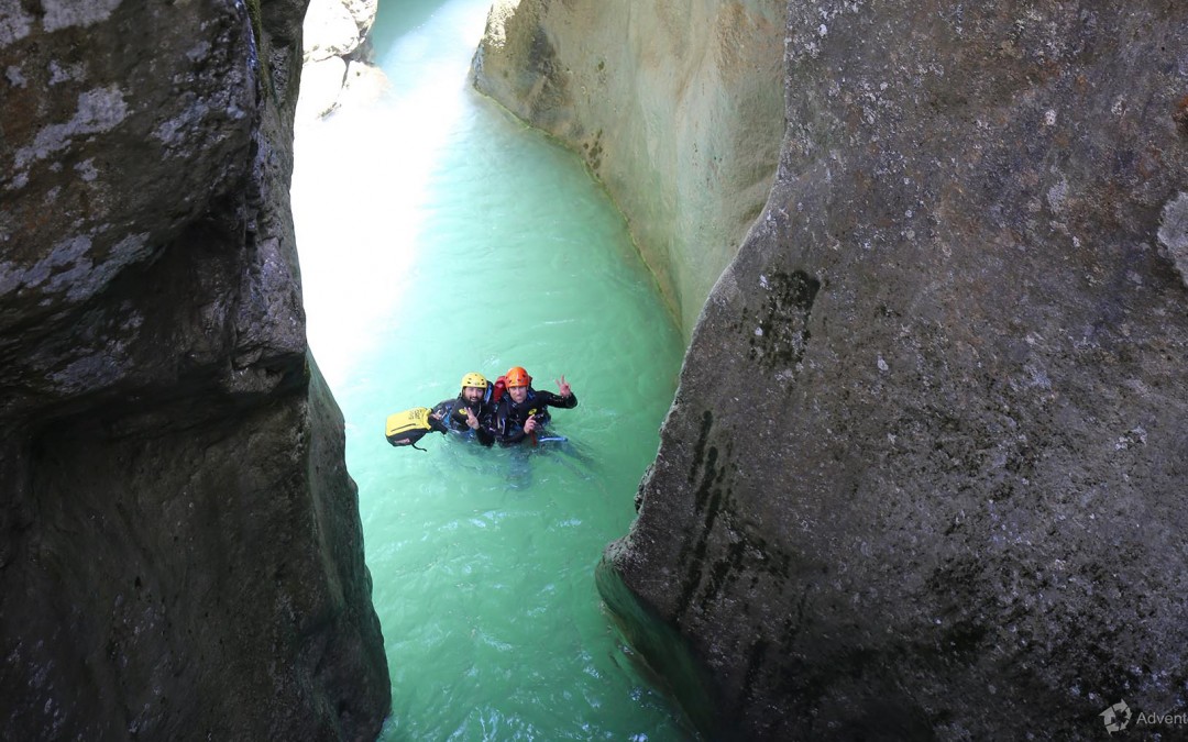 Canyoning in Badnjevica