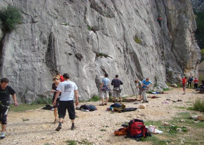 Climbing tour in Omiš with daily departure from Split