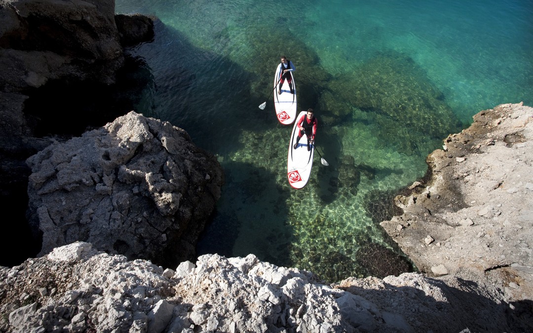 Stand up Paddling in Brela