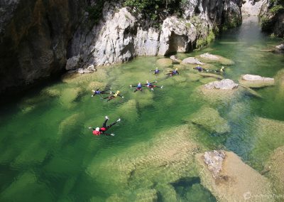 Easy floating through Cetina river
