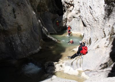 Narrow canyon of Badnjevica; excursion with departure from Split