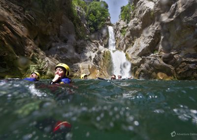 Canyoning tour with daily departure from Split or Zadvarje village