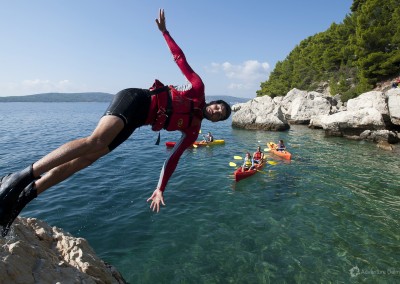 Having fun on a kayaking tour in Split - join us today!