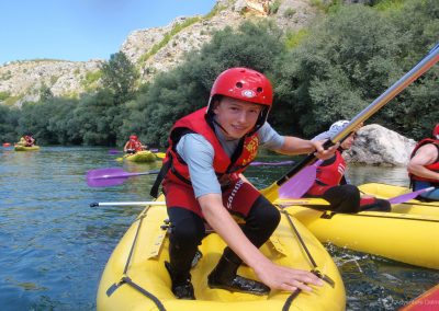 Rafting on Cetina river; Split Adventure