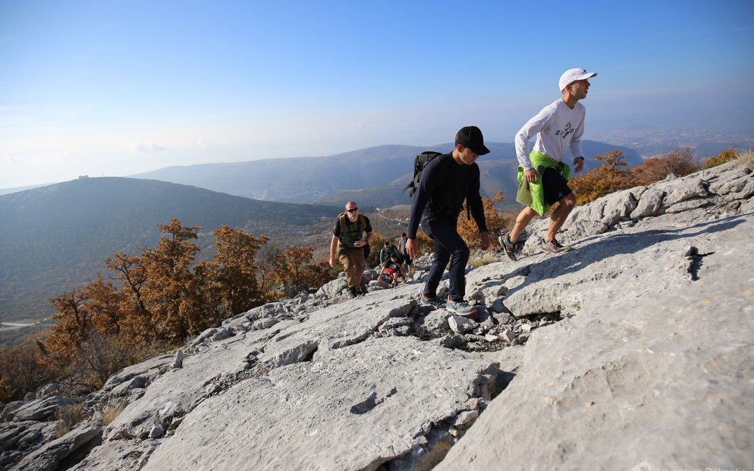 Hiking at Mosor mountain