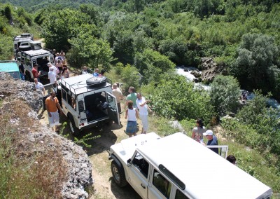 Jees safari tour through Mosor mountain and along Cetina river