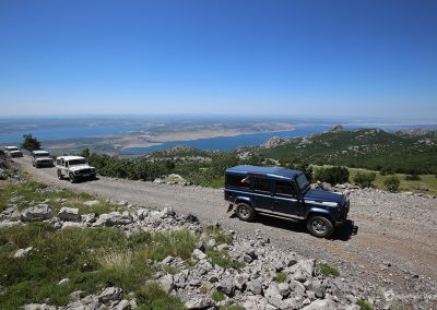 Excursion with terrain vehicles will enable you to explore a part of mithyc mountian of Velebit