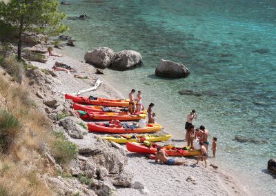Kayaking excursion with every day departure from Split