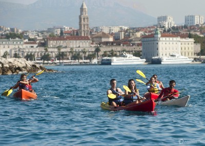 Sea kayaking tour in Split, daily departure