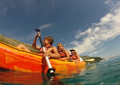 Sea kayaking tours in Dubrovnik - experience the city in a different way