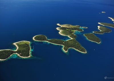 Pakleni islands in front of Hvar town