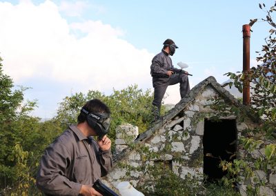Paintball tournament in an old abandoned village with Split Adventure