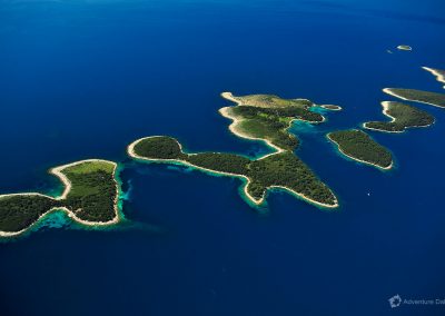 Pakleni islands archipelago consists of 11 islands located in front of Hvar town.