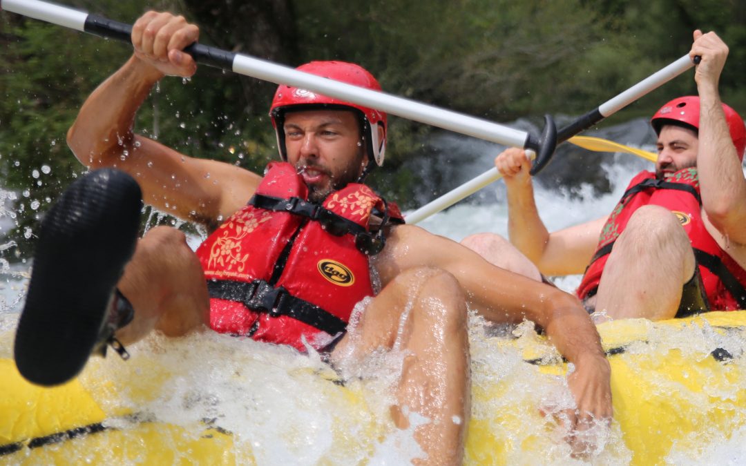 Rafting am Fluss Cetina