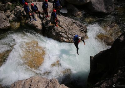 River canyoning excursion - suitable for families as well