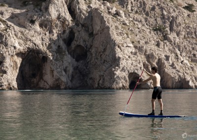 Sea paddle boarding; daily departure
