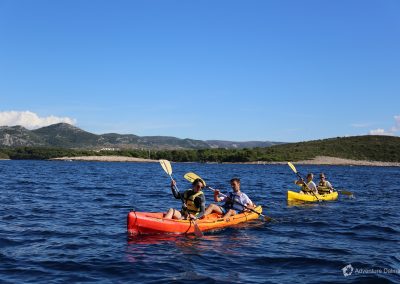 Kayaking Hvar island