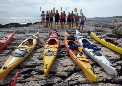 Team holiday; multi-day kayaking tour