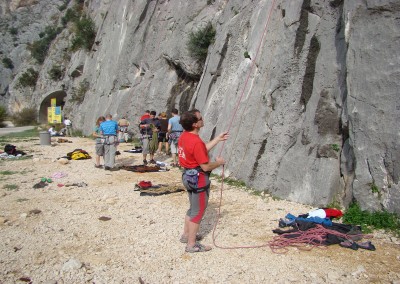 Climbing excursion in Omiš with daily departure from Split