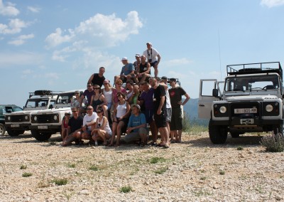 Team adventure - embark on a jeep!